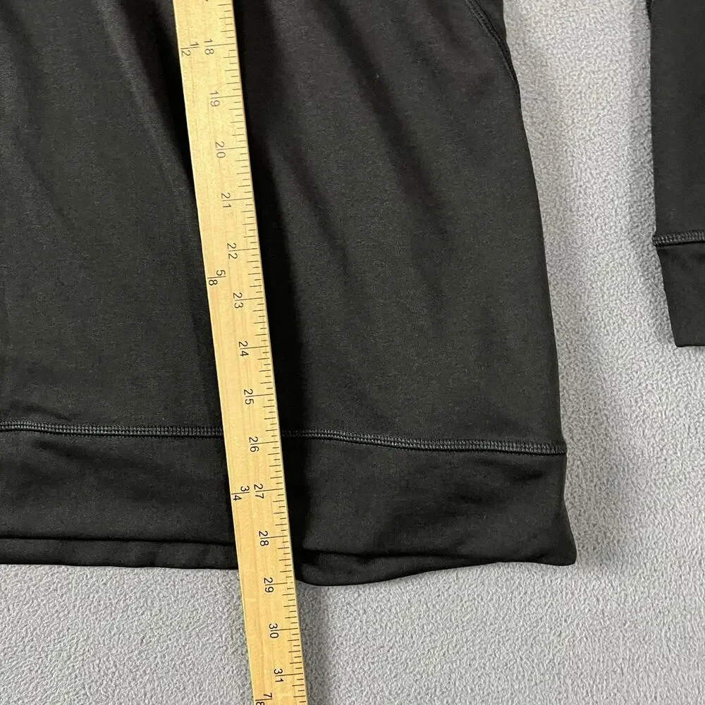 KJUS Sweater Mens XL Black Keano Half Zip Performance Golf Toyota Stretch